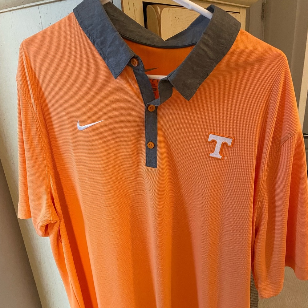 Nike Dri-fit Tennessee Gameday Orange Polo